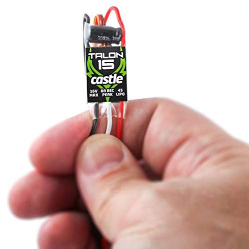 Castle Creations 010-0129-00 Talon 15-Amp 17V ESC w/8-Amp BEC