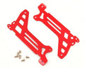 Traxxas 6327 Red Main Frame, Outer Side Plate (2): DR-1 DR1 Heli/ Helicopter