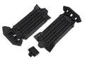 Traxxas 7844 Skid Plate, Front (1), Rear (1)/ Rubber Impact Cushion (1)