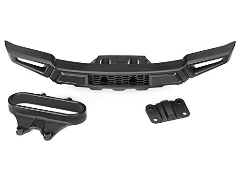 Traxxas 5834-FINAL Front Bumper + Mount + Adapter 2017 Ford F-150 Raptor
