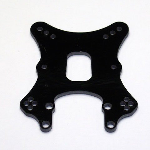 Xtreme Racing XTR12450GBK G10 Front Shock Tower, Black: ECX Circuit, Ruckus