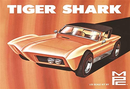 MPC 876 Tiger Shark Show Rod 1/25 Custom Car Model Kit Retro Deluxe New