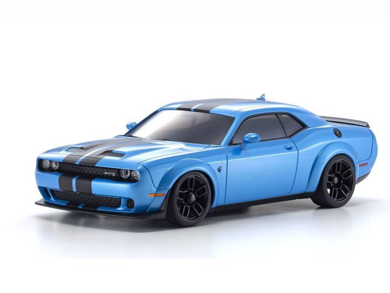 Kyosho MZP451BL ASC MA-020N Dodge Challenger SRT Hellcat Redeye Body, Blue