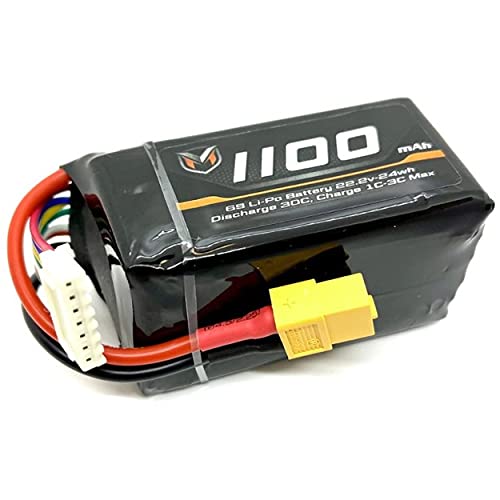 Maclan Racing MCL6021 SSI Series 6S 1100mAh 22.2V Li-Po Battery w/ XT60