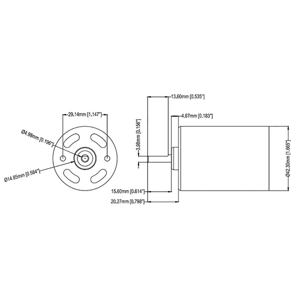 RC4WD Z-E0074 750 Crawler Brushed Motor