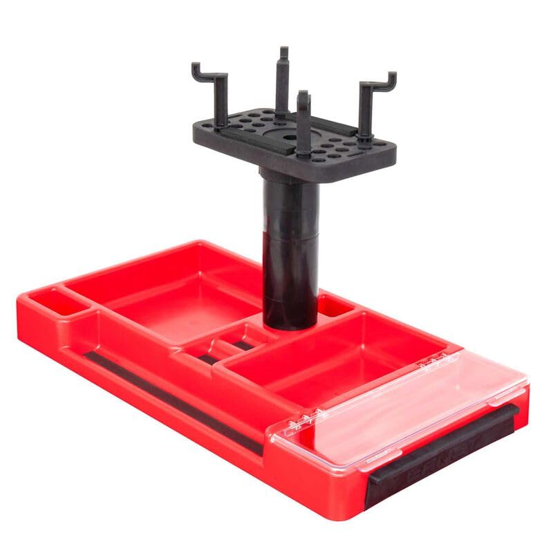 Ernst Manufacturing 180 Ultimate Hobby Stand Black & Red RC Model Work Stand