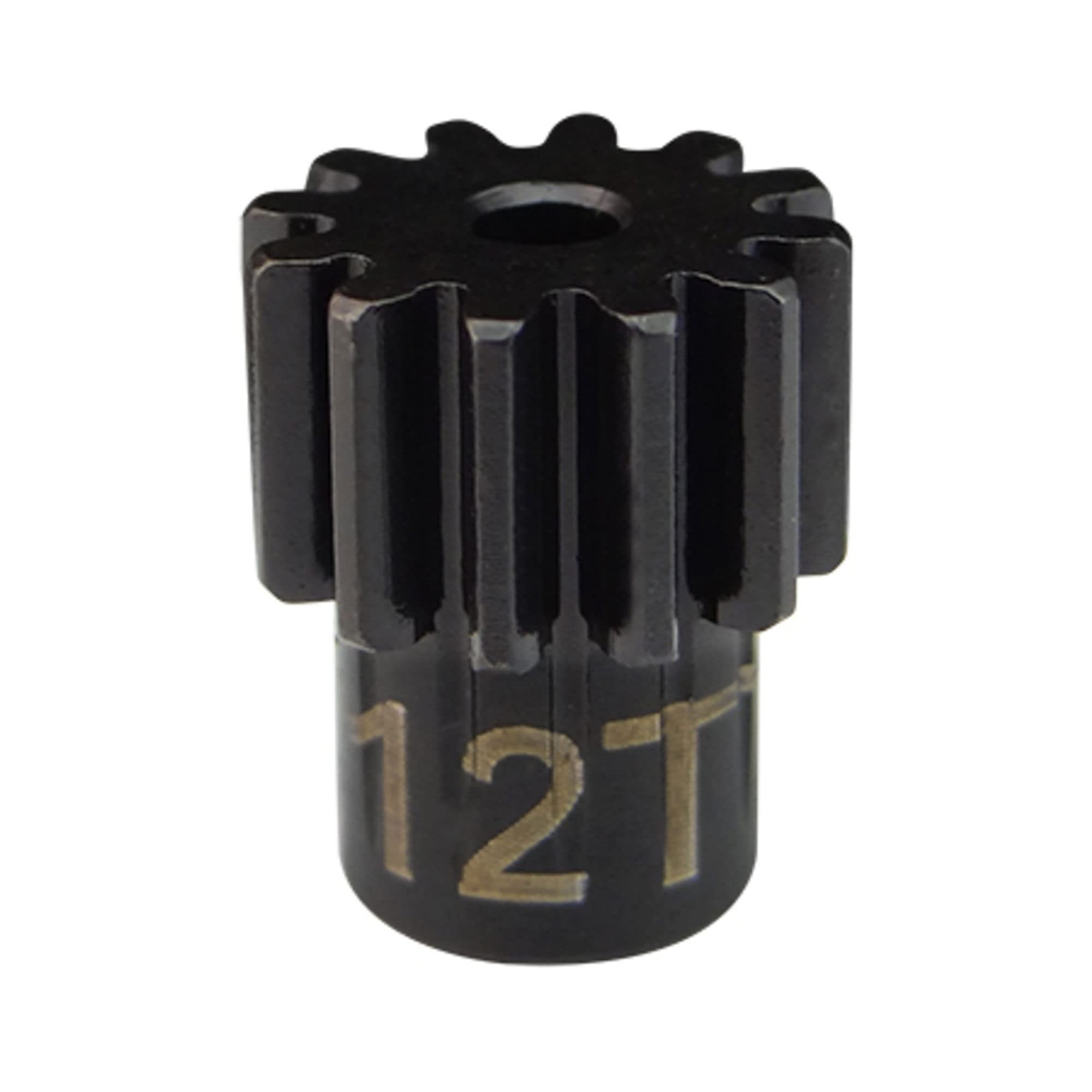 Hot Racing SDMD12M06 Steel Pinion Gear 12T .6 Module 2mm Shaft: 1/18