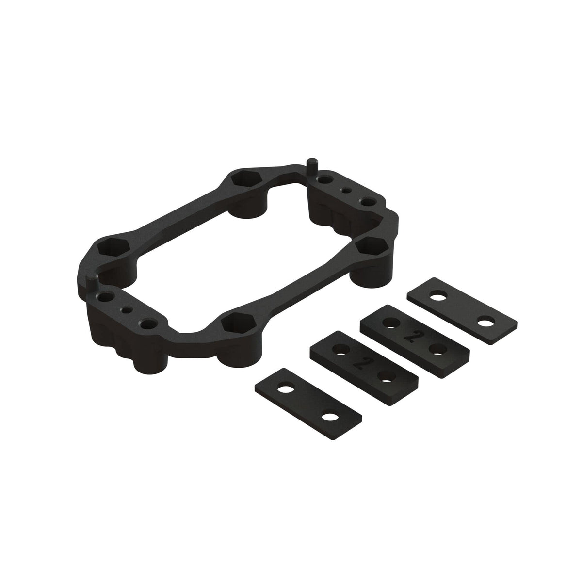 Arrma 320650 Aluminum Servo Mount Plastic Holder Set