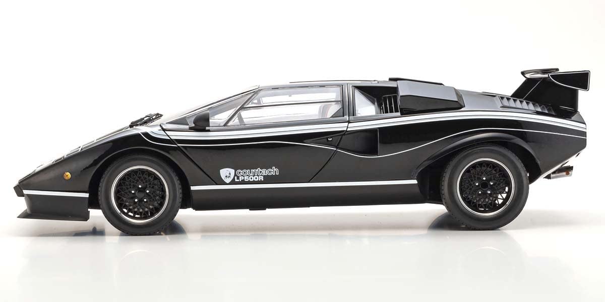 Kyosho KS08617BK 1/12 Scale Lamborghini Countach LP500R, Black