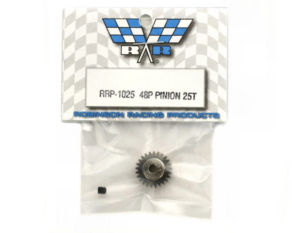 RRP 1025 Nickel Plated Steel Pinion Gear 25T/Tooth 48P/Pitch