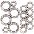 1UP Racing 450044 Cv2 Pro Ball Bearing Set, Chrome/Ceramic, XRAY X4 '23