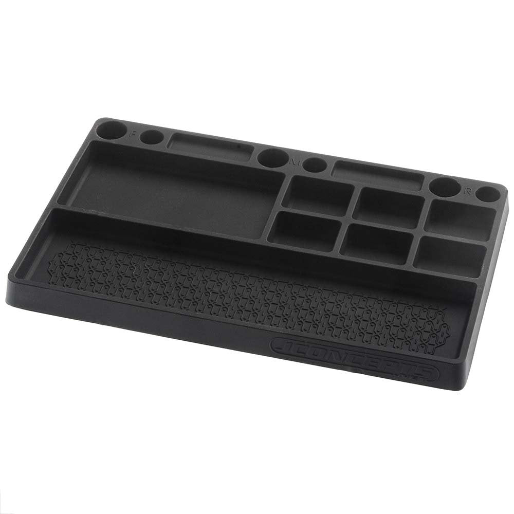 J Concepts JCO25502 Rubber Parts Tray Black