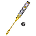 Racers Edge 7212 5.5mm Nut Driver Gold Ink Honeycomb Handle w/ Titanium
