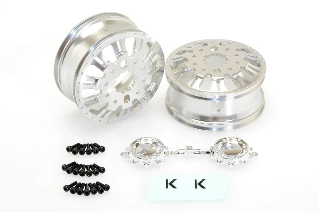 CEN Racing CKD0652 KG1 KD004 Duel Rear Dually Wheel (Silver Anodized, 2pcs,