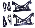 Hot Racing AXR14G01 Graphite Chassis W/ Shock Mount Xr10