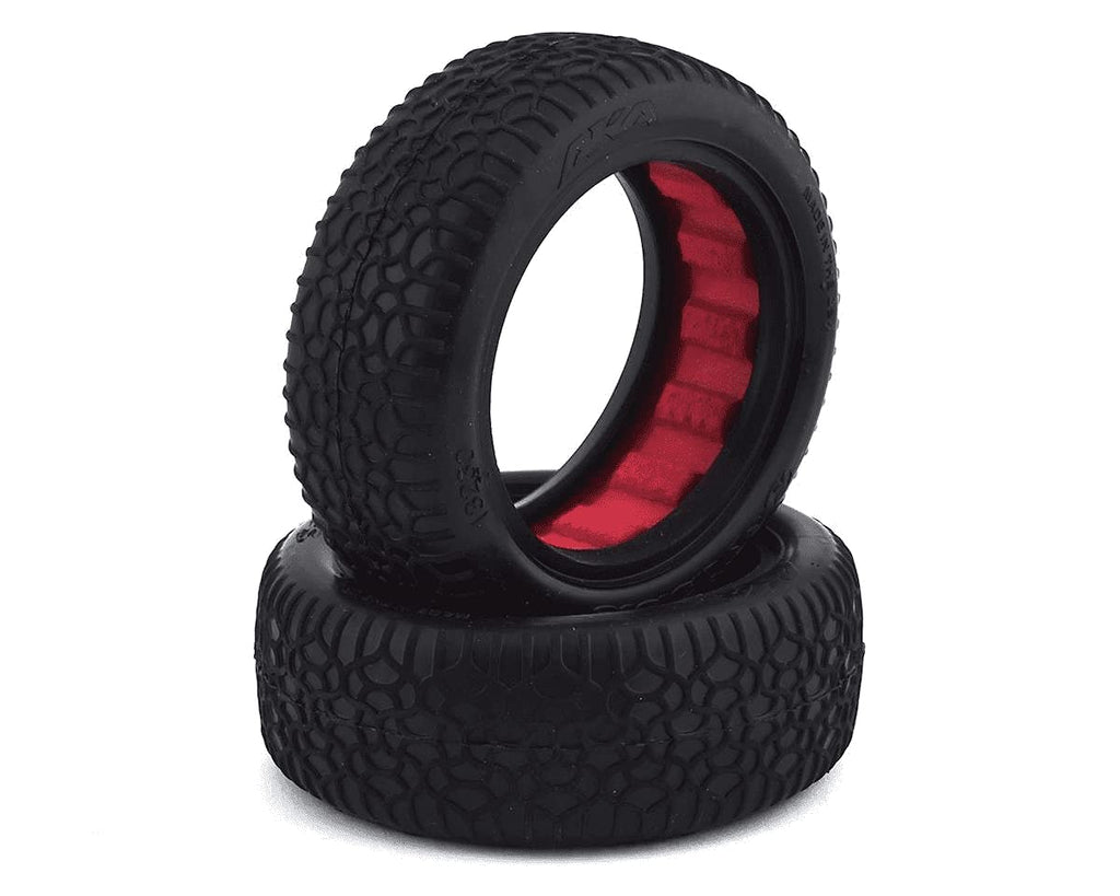 AKA 13230CR 1:10 Buggy 2WD Front Scribble 2.2 (Clay)- Red Inserts