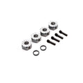 Axial AXI252011 SCX6: 17mm Hex Set w/Pins (4)