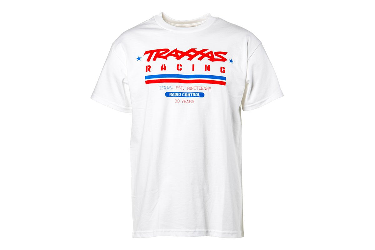 Traxxas 1383-M Heritage T-Shirt White, Medium