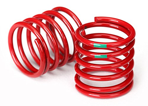 Traxxas 8363 Shock Springs, Red (4.075 Rate, Green Stripe) (2)