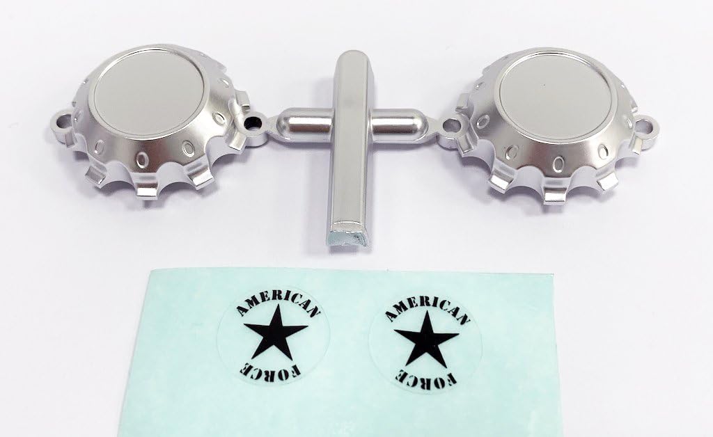 CEN Racing CD0631 American Force H01 Contra Wheel Cap Silver with Decal