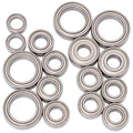 1UP Racing 450011 Cv2 Pro Ball Bearing Set, Chrome/Ceramic, AE B6.4/B6.4D
