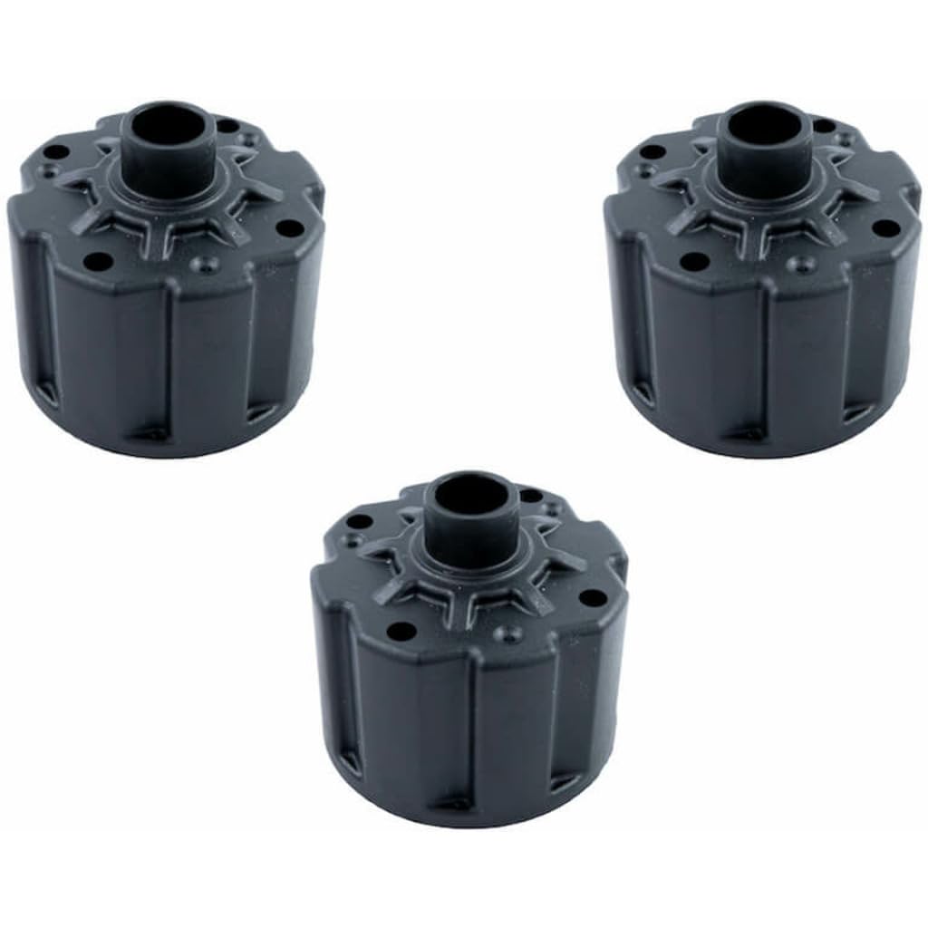 Tekno RC LLC 5113B Differential Case (f/c/r, composite, fits TKR5150/B, 3pcs)