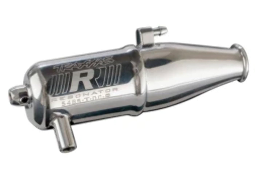 Traxxas 5485 Resonator Tuned Pipe, High RPM Range: Jato 3.3 & 2.5 Nitro 4-Tec