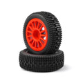 Carisma 15752 GT24 i20 Front Wheel/Tire Set (pr.)