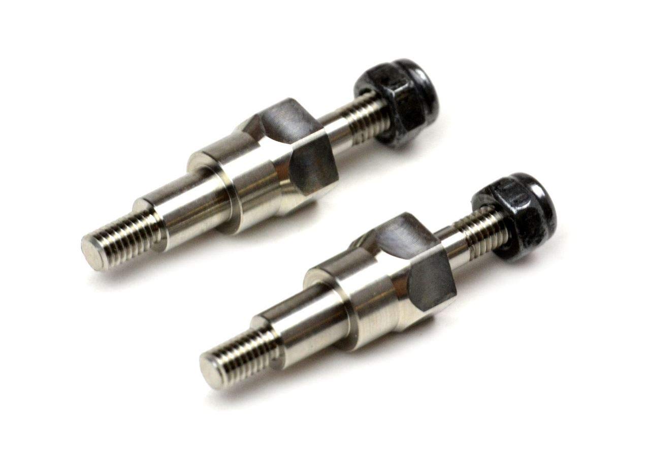 Exotek Racing 1705 B6 Rear Titanium Quick Change Shock Posts, 1 pair