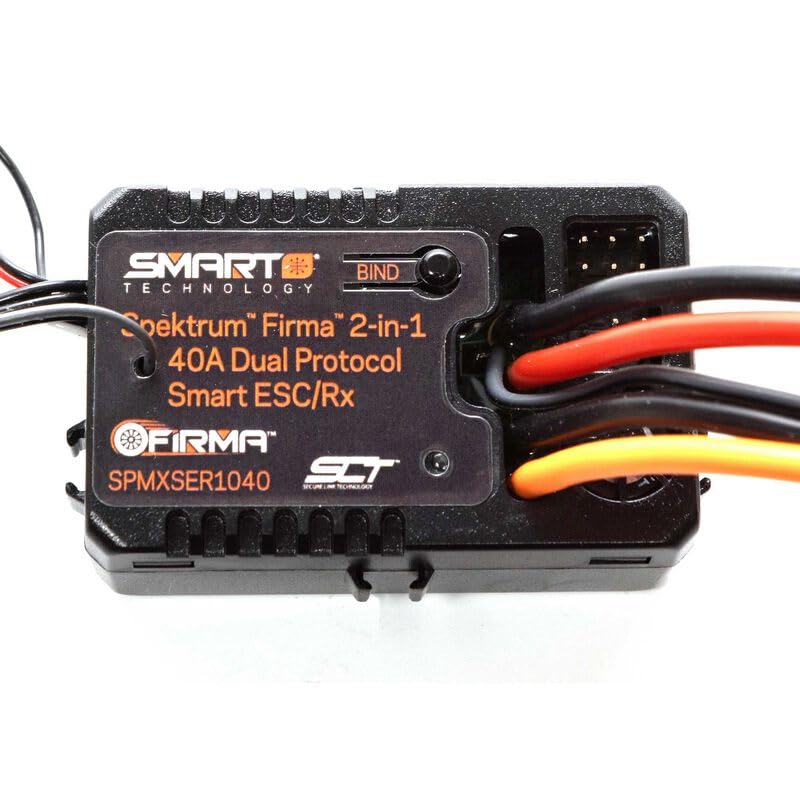 Spektrum XSER1040 FIRMA 2 in 1 - 40A BR Smart ESC/Dual Protocol RX