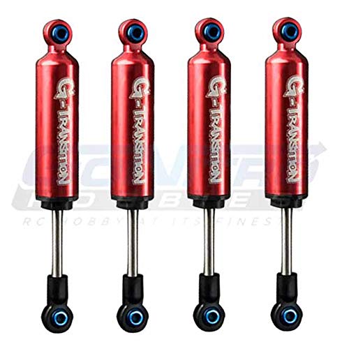 Gmade 20501 G-Transition Shock Red 80mm (4) for 1/10 Crawler