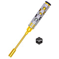 Racers Edge 7213 7mm Nut Driver Gold Ink Honeycomb Handle w/ Titanium