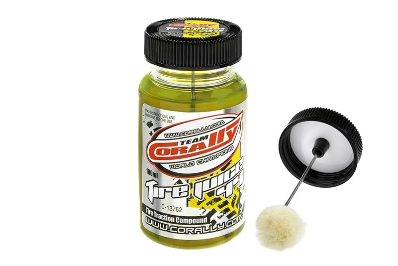 Corally 13762 Team Corally Tire Juice 44 - Yellow - Carpet / Rubber