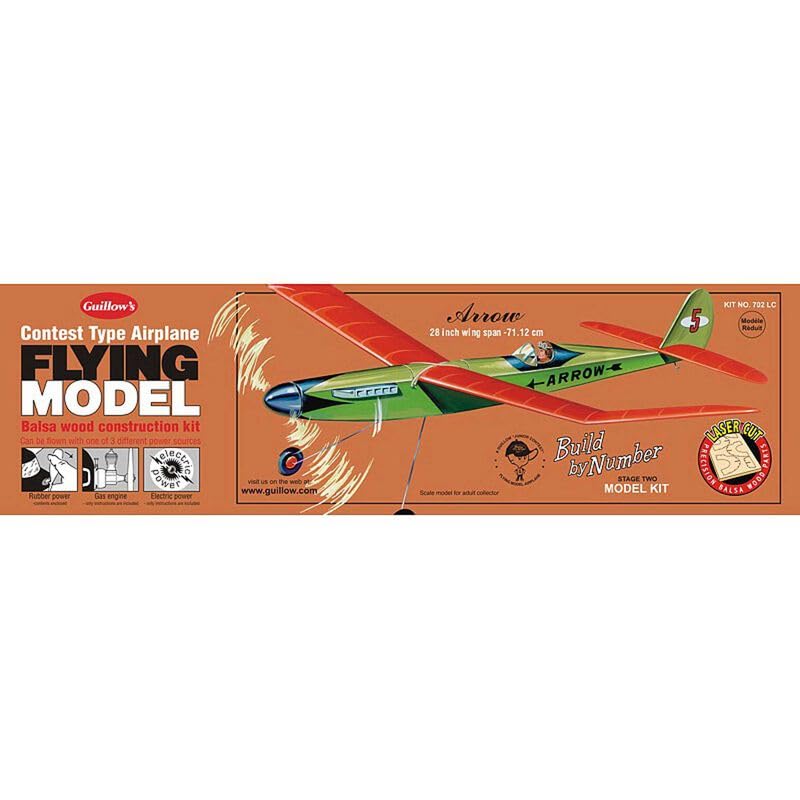 Guillow 77 Display Box (48 pcs) Balsa Planes Combo Pack