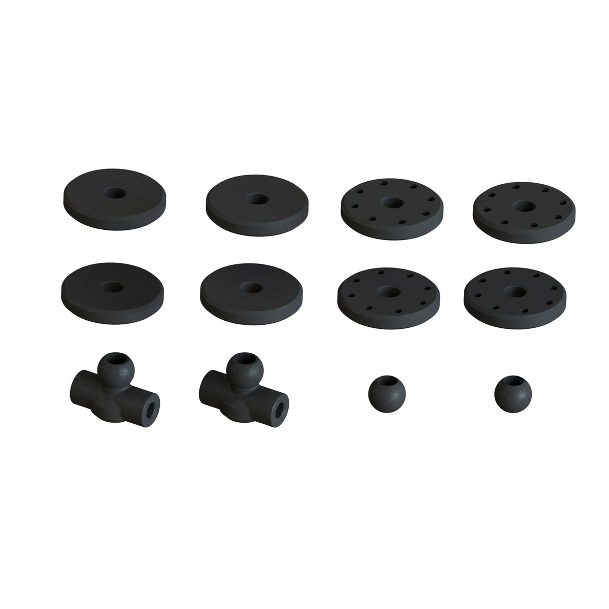 Arrma 330626 Shock Set Bore:16mm, Length:124mm Oil:2000cSt