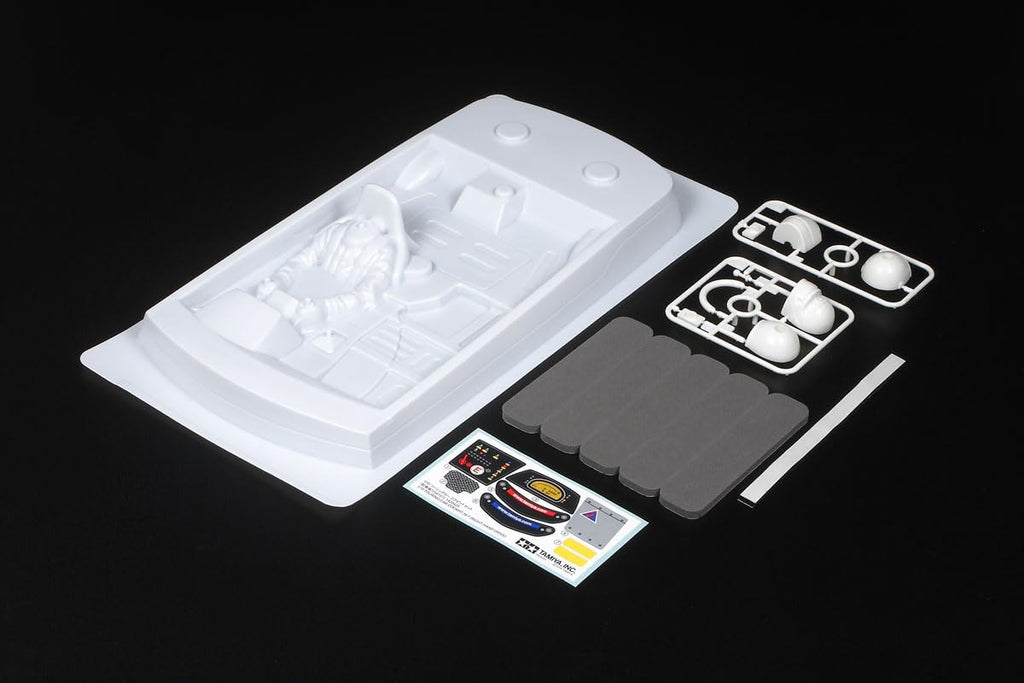 Tamiya 54157 RC Touring Car Cockpit Set, Right Hand Drive