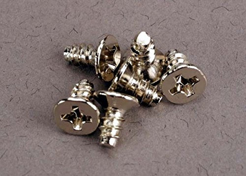 Traxxas 2653 Screws, 3x6mm countersunk self-tapping (6)