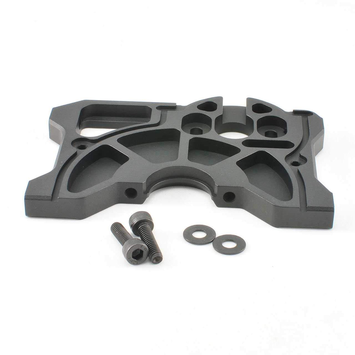 CEN Racing GS332A CNC Motor Mount Plate (Matte Black,M4) Colossus XT