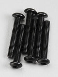 Team Associated 2308 Button Head Cap Screw M3x18mm (6): Nitro TC3