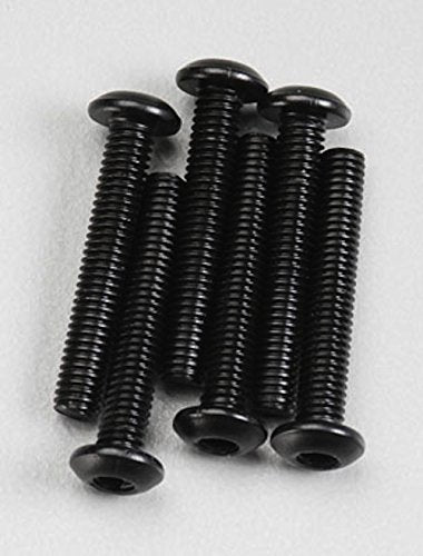 Team Associated 2308 Button Head Cap Screw M3x18mm (6): Nitro TC3