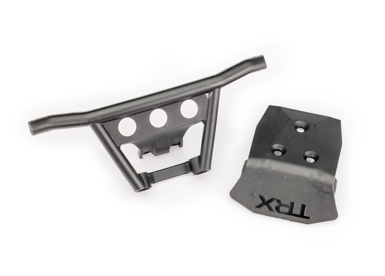 Traxxas 6735R Front Bumper/skidplate Blk