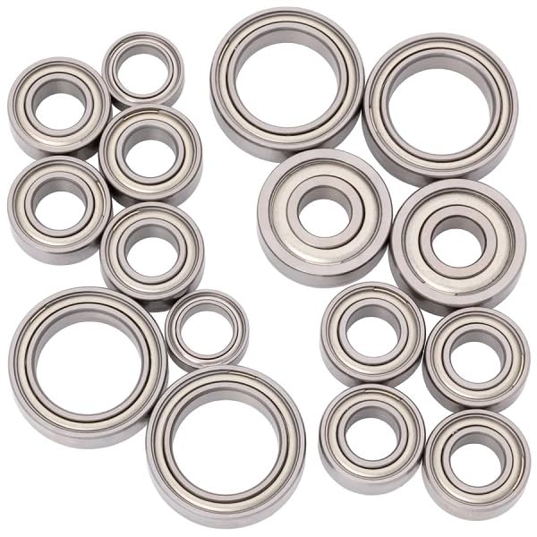 1UP Racing 450021 Cv2 Pro Ball Ceramic Set, Chrome/Ceramic, for TLR 22 5.0