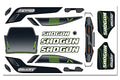 Corally 00180-385-1 Body Decal Sheet  - Shogun XP 6S - 1 pc