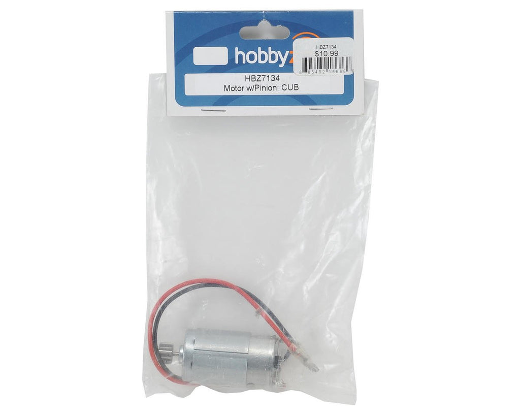 HobbyZone HBZ7134 Motor with Pinion: Super Cub & LP
