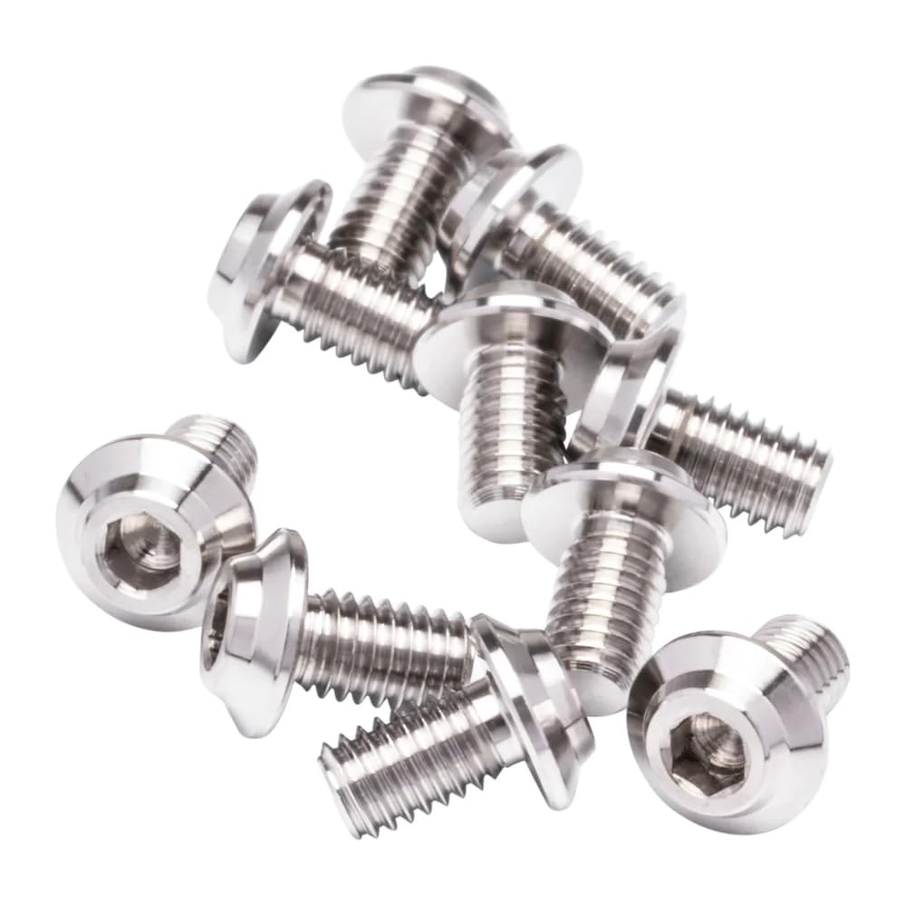 1UP Racing 720005 Pro Duty Titanium LowPro Screws - M3x5 - 10pcs