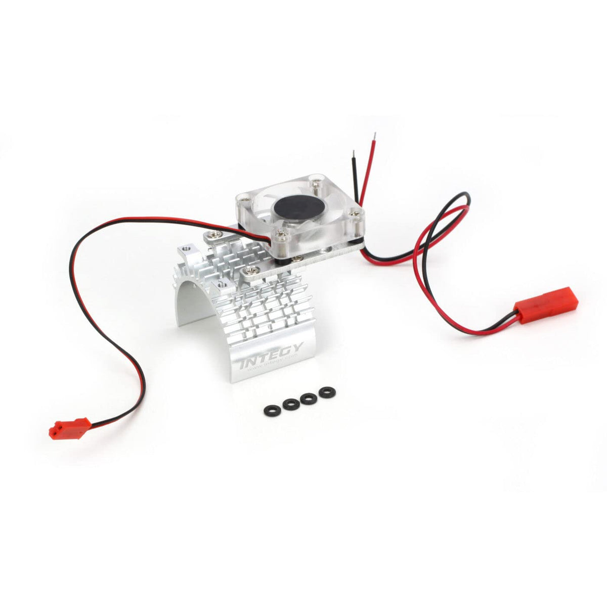 Integy C22470S Motor Heatsink and Cooling Fan, Silver