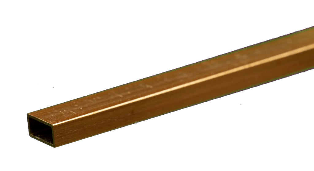 K & S Precision Metals Rectangular Brass Tube