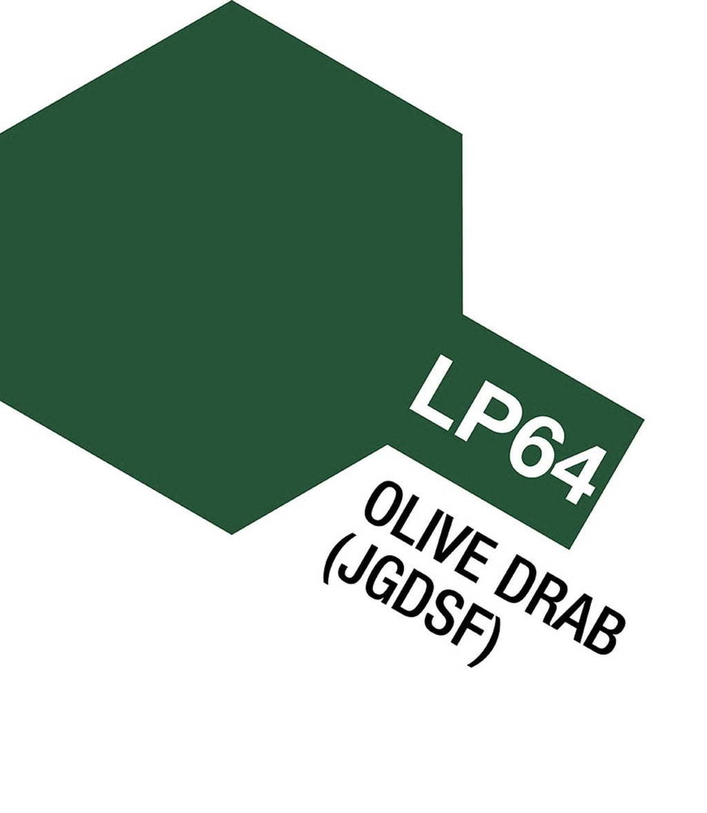 Tamiya 82164 Lacquer Paint LP-64 Olive Drab (JGSDF) 10 ML