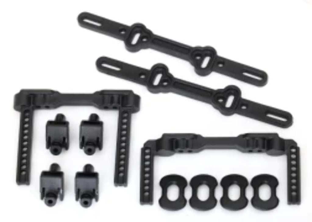 Traxxas 8316 Body Mounts, Front & Rear/ Body Mount Posts/ Body Mount Sliders