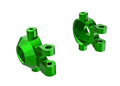 Traxxas 9737-GRN Steering Blocks, 6061-T6  Aluminum (Green-Anodized),Left & Right